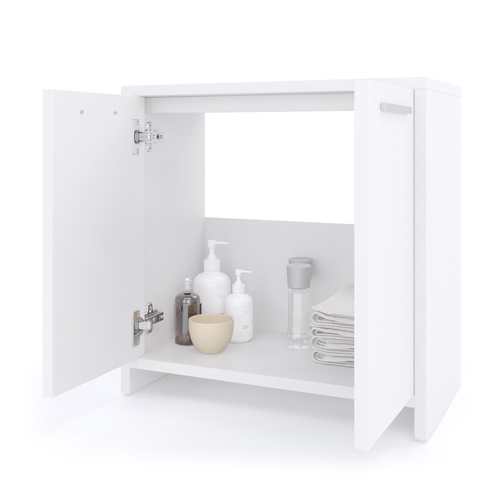 Waschbeckenunterschrank "Kiko" Weiß 58 x 60 cm livinity®