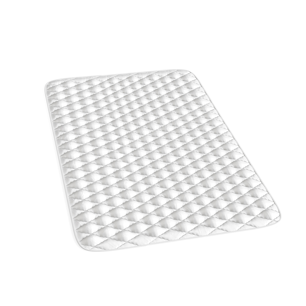 Matratzenschoner Weiß 140 x 200 cm Waschbar bis 60°C trocknergeeignet livinity®
