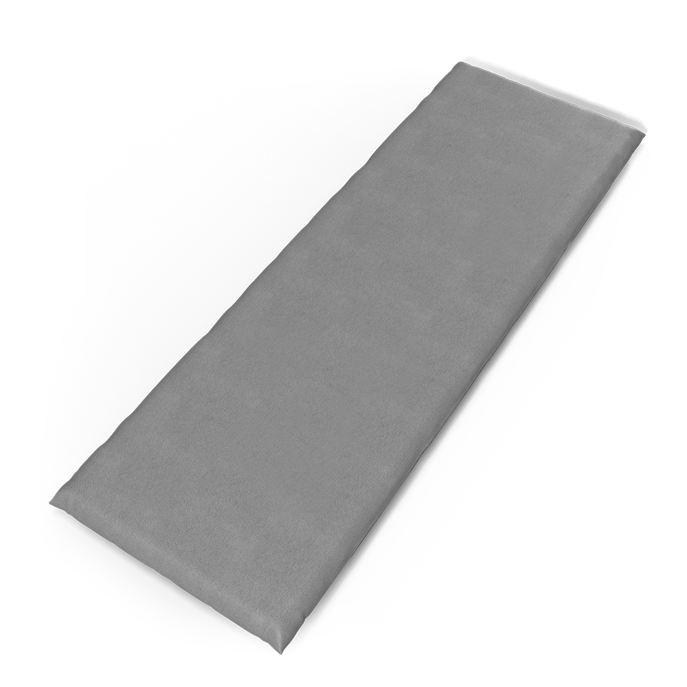 Bankauflage Grau 120 cm livinity®
