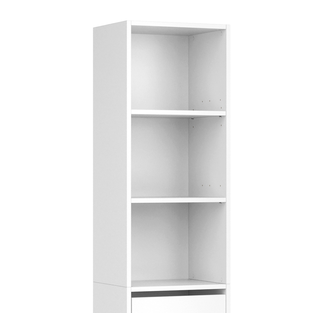 Kleiderschrank "Guest" Weiß 38.5 x 189.4 cm livinity®