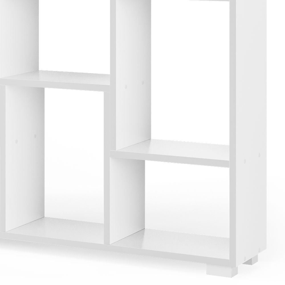 Raumteiler "Domus" Weiß 60 x 120 cm 8 Fächer livinity®