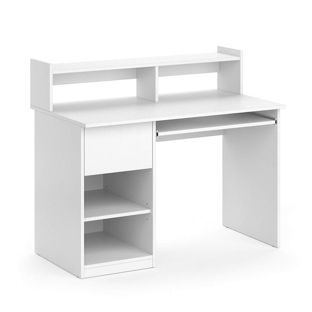 Schreibtisch "Keno" Weiß 106 x 60 cm livinity®